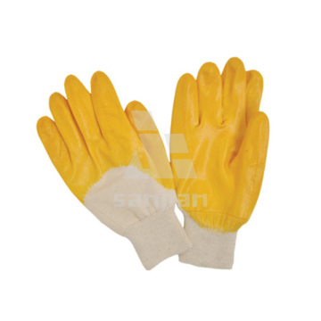 China Manufacturer Gloves with Nitrile Flat Coating